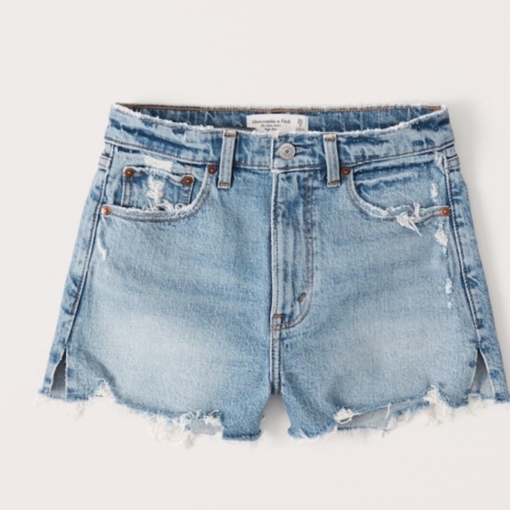 Abercrombie and Fitch High Rise Mom Shorts